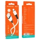 Кабель BOROFONE BX79 silicone charging for Micro 2.4A/1m білий - зображення 3