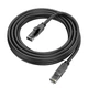Патч-корд BOROFONE BUS01 Category 6 Gigabit network cable(L-3M) чорний - изображение 1