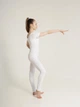 Комбінезон спортивний Dance&Sport бавовна N 021-8 к/р M/116-122 Білий - изображение 3