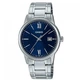 Мужские часы Casio MTP-V002D-2B3 Синий циферблат - изображение 1