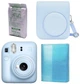 Набор Fujifilm INSTAX Mini 12 Pastel Blue фотокамера мгновенной печати / картридж 10 фото / чехол / альбом 64 фото Голубой - изображение 1