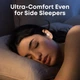 Бездротові навушники Anker Soundcore Sleep A30, White, Bluetooth 5.4, ANC, 45H, AI Sleep, IPX4, ідеальні для сну, TWS - зображення 7