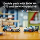 Конструктор Гоночні Автомобілі Лего БМВ 676 деталей Speed Champions BMW M4 GT3 BMW M Hybrid V8 LEGO 76922 - зображення 2