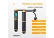 Умная скакалка (беспроводная) со счетчиком EasyFit SmartRope EF-1908-BY (с утяжелителем) 3 м - изображение 3