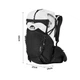 Рюкзак туристичний Naturehike Helium CNK2450XB016, 40 л, білий, M - зображення 2