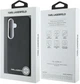 Панель Karl Lagerfeld Saffiano Full Wrapped Elongated Metal Logo MagSafe для Samsung Galaxy S25 Black (3666339450236) - зображення 8