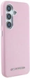Панель Karl Lagerfeld Saffiano Full Wrapped Elongated Metal Logo MagSafe для Samsung Galaxy S25 Pink (3666339450267) - зображення 4