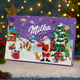 Адвент календарь Milka Advent (Санта) с 24 фигурками разных персонажей 200 г - изображение 1