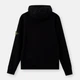 Женское худи с логотипом Stone Island K2S156100023S0A20 V0029 Размер L Черный - изображение 3
