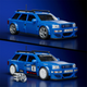 Конструктор Hot Wheels Brick Shop Speed Audi Avant RS2 Hot Wheels JGR28 - изображение 2