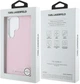 Панель Karl Lagerfeld Saffiano Full Wrapped Elongated Metal Logo MagSafe для Samsung Galaxy S25 Ultra Pink (3666339450281) - зображення 8