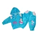 Дитячий велюровий костюм (кофточка + штанці) Nicol 68 см Блакитний (1167) - зображення 3
