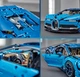 Конструктор машинка Technik Bugatti Chiron маштаб 1:8 3599 деталей Бугати Широн синій - изображение 7