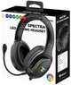 Навушники Subsonic Spectra LED Gaming Black (3701221703509) - зображення 9