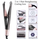 Плойка для волос UKLISS WT-057 Hair Wave Wand 2 в 1, 12 температурных режимов, щипцы для выпрямления и завивки волос, керамический - изображение 4