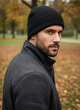 Шапка H&M 54см Черный (HM-04188014-Black) - изображение 4