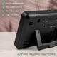 Годинник настільний електронний LCD LOSSO "LC Day" з термометром та гігрометром, чорний - зображення 8
