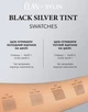 Система фарбування вій з інкапсульованим сріблом «BLACK SILVER TINT» (Засіб №2) ELAN, 10 мл - зображення 6