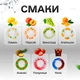 Спортивная бутылка 650 мл, которая меняет вкус воды с 7 капсулами прозрачная Черная - изображение 2