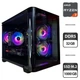 Сборка под заказ: игровой ПК AeroCool P300C-G-BK-v1 Black Tower / AMD Ryzen 7 7700 (8 (16) ядер по 3.8 - 5.3 GHz) / 32 GB DDR5 / 1000 GB SSD M.2 / AMD Radeon RX 7800 XT, 16 GB GDDR6, 256-bit / 850W - изображение 1
