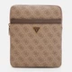 Сумка планшет через плечо Guess HMEVZL-P2223-BBO Beige/Brown (7621701037626) - изображение 1