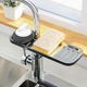 Полка на душевую штангу и смеситель с фиксатором MBM HOME BP-23 BLACK пластиковая черная - изображение 5
