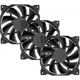 Вентилятор upHere 12BK3 120 мм 3 шт. Black (R4400130820250) - изображение 1