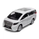 Автомодель TechnoDrive Toyota Alphard белый инерционная металлическая 12 см KM250419 - изображение 1