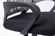 Офісний стілець-крісло на коліщатках Comfort black комп'ютерне кресно чорного кольору - зображення 3