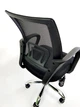 Офісний стілець-крісло на коліщатках Comfort black комп'ютерне кресно чорного кольору - зображення 9