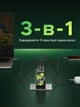 Зарядний пристрій Ugreen Nexode GaN 65W 2xUSB-C + USB-A PD QC4+ Genshin Impact Чорний (10335GI) - зображення 4
