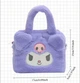 Дитяча сумочка Koala Куроми Kuromi плюшева для дівчинки 3-5 років - изображение 3