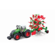 Модель Bburago ТРАКТОР FENDT 1050 VARIO із роторними валковими граблями 18-31665 - зображення 1