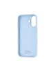 Чехол для iPhone 16 силиконовый Soft-touch Silicone Case Full Size (AA) Sky Blue - изображение 2