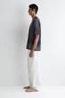 Футболка чоловіча COS Oversized Cotton 300 gsm M сірий - зображення 3