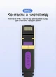 Патч-корд Vention Cat.7 U/FTP RJ45 10 Гбит/с Плоский 1 м Черный (ICABF) - изображение 9