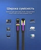 Патч-корд Vention Cat.7 U/FTP RJ45 10 Гбит/с Плоский 1 м Черный (ICABF) - изображение 13