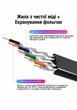 Кабель-удлинитель Vention Cat 7 FTP RJ45 10 Гбит/с плоский 0.5 м Черный (ICBBD) - изображение 11
