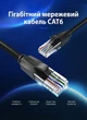 Патч-корд Vention CAT6 UTP RJ45 1000 Мбит/с 1.5 м Черный (IBEBG) - изображение 2