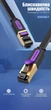 Патч-корд Vention CAT 7 U/FTP RJ-45 10 Гбит/с плоский 10 м Черный (ICABL) - изображение 2