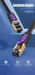Патч-корд Vention Cat.7 U/FTP RJ45 10 Гбит/с плоский 20 м Черный (ICABQ) - изображение 2