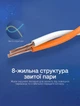 Патч-корд Vention Cat.7 U/FTP RJ45 10 Гбит/с плоский 20 м Черный (ICABQ) - изображение 8