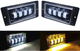 Противотуманные LED фары 70W Ваз 2110, 2111, 2112, 2114, 2115 ПТФ 7 линз 2 режима желтый белый - изображение 1