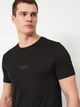 Футболка хлопковая длинная мужская Guess M2YI72-I3Z14-JBLK L Jet Black A996 (7622078833477) - изображение 4