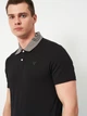 Поло длинное мужское Guess M5GP66-J1314-JBLK XL Jet Black A996 (7620837193848) - изображение 4