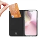 Чехол-книжка Dux Ducis с карманом для iPhone 16e Черный - изображение 2