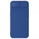 Карбоновая накладка Nillkin CamShield Pro для iPhone 16e Blue - изображение 1