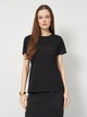 Футболка бавовняна жіноча Guess W5RI08-K9RM1-JBLK M Jet Black A996 (7626741404940) - зображення 1