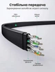 Патч-корд Ugreen NW134 CAT 8 S/FTP RJ45 0.5 м 40 Гбит/с 2000 МГц Плоский Черный (10979) - изображение 3