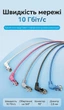 Патч-корд Vention Cat6A UTP RJ45 10 Гбит/с 20 м поворотный 360° ультратонкий 2.8 мм Черный (IBOBQ) - изображение 2